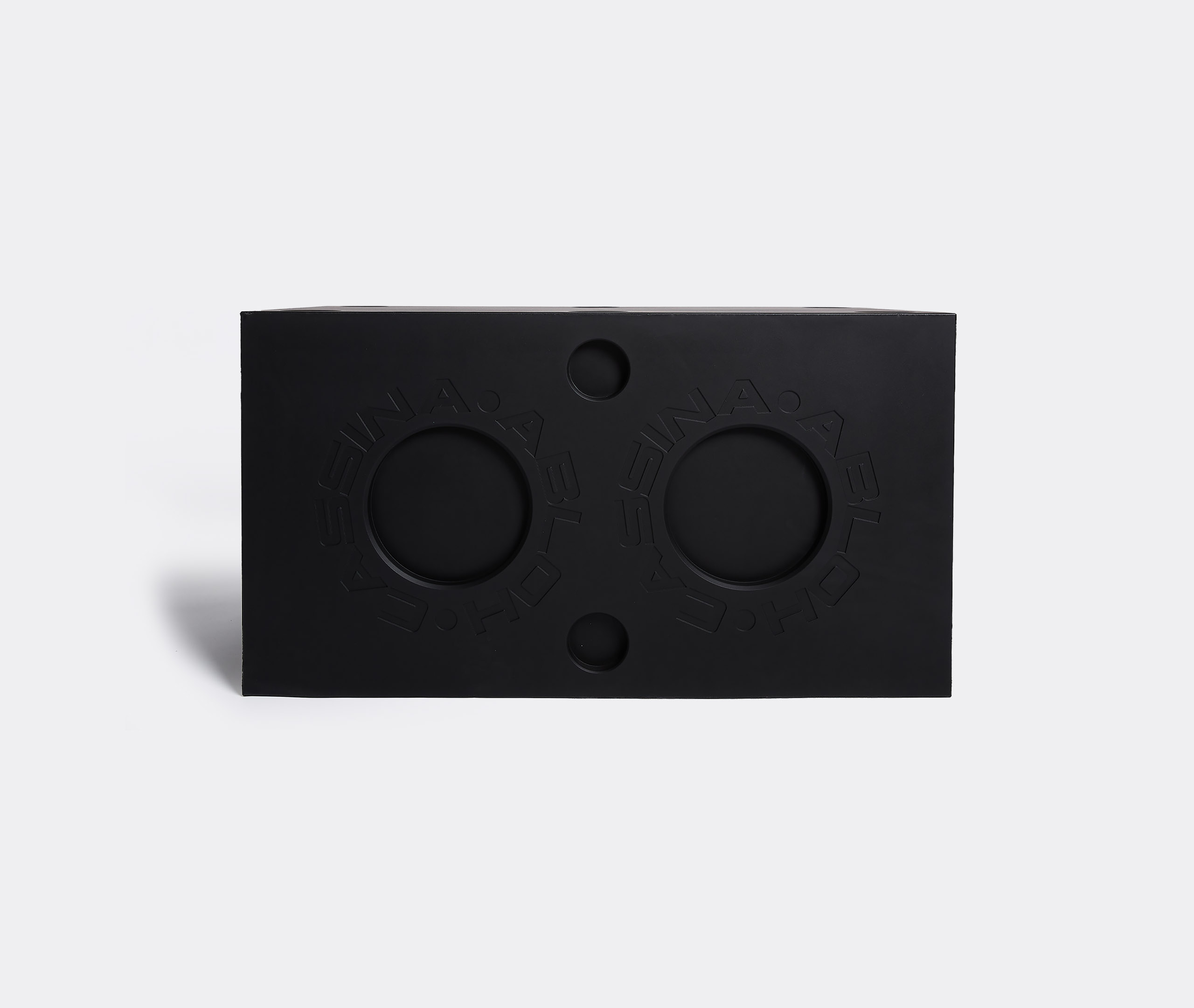 Cassina X Virgil Abloh Matte Double Modular Element In Black