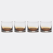 Serax 'amber Zuma' Tumbler, Set Of Four, Brown -  Glassware Brown Uni