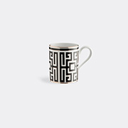 Ginori 1735 'labirinto' Mug, Black -  Tea And Coffee Black Uni