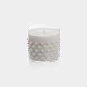 KLIMCHI 'hobnail' Candle, Kashmir, Clear -  Candlelight And Scents Transparent Uni