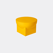 Pulpo Large 'mila' Table, Yellow -  Tables And Consoles Yellow Uni
