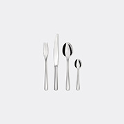 Alessi 'caccia' Cutlery, Set Of 24 -  Cutlery Silver Uni