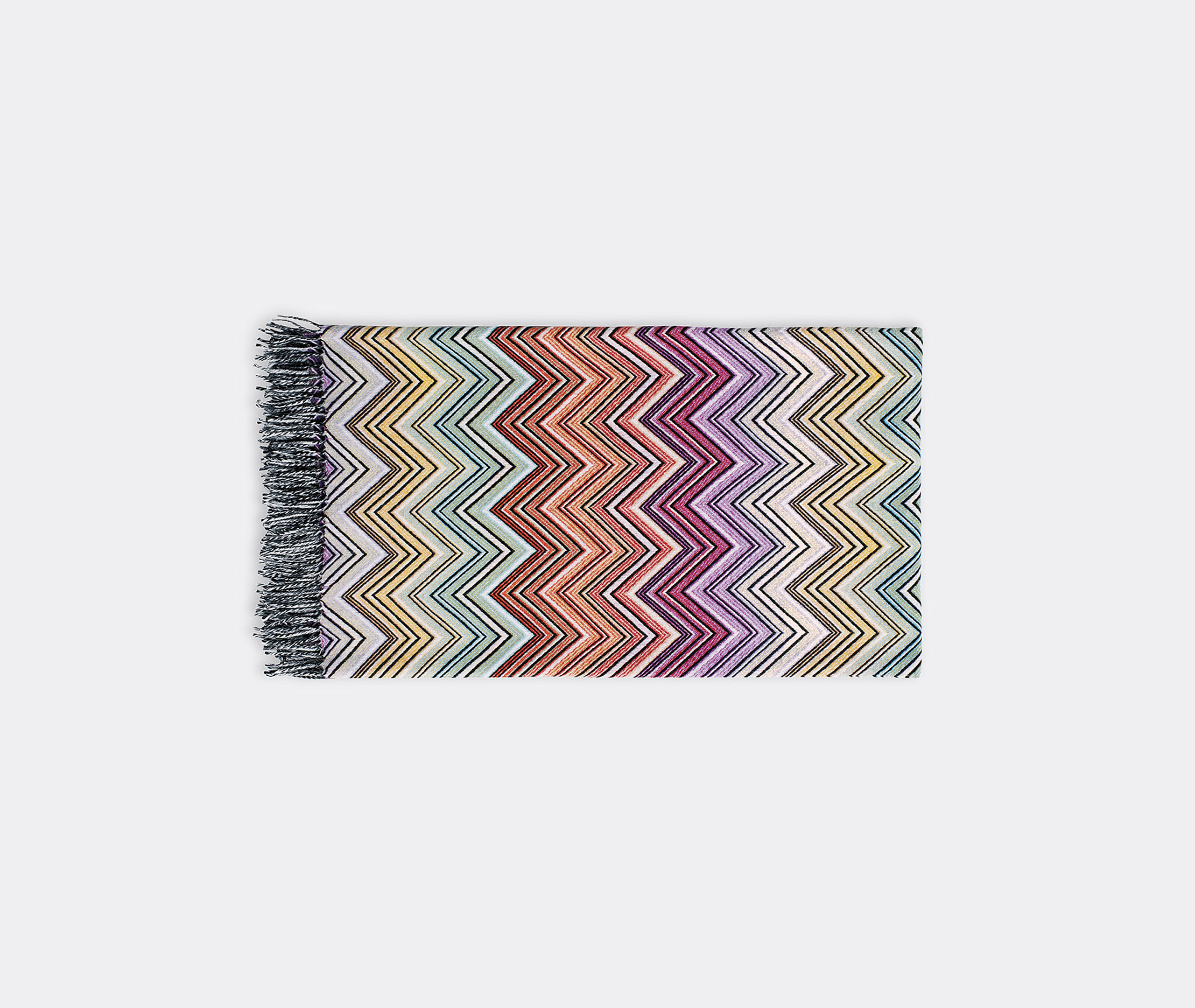Missoni Blankets Orange Multicolor Uni In Orange Multicolor