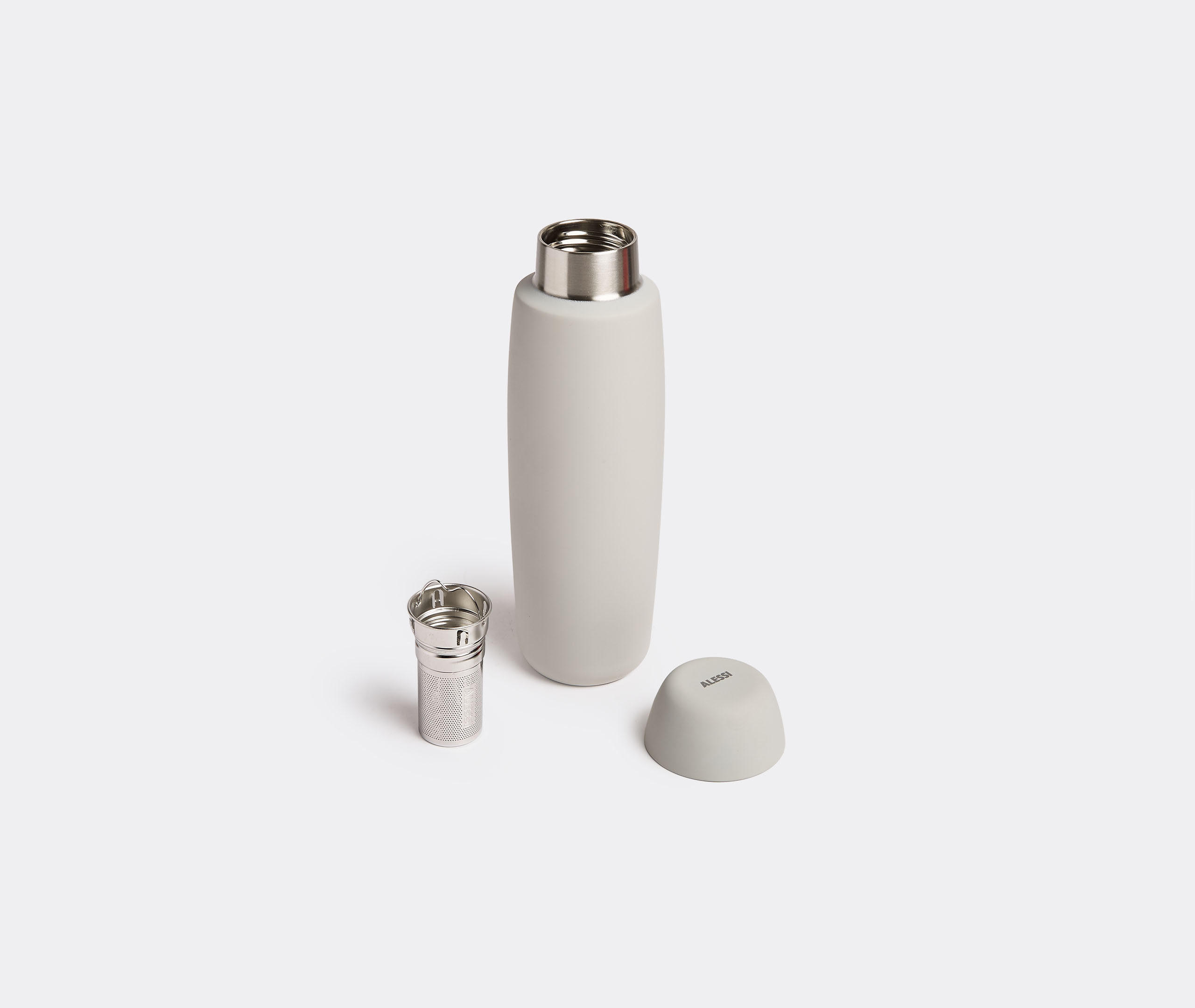 Alessi Tea And Coffee Grey Uni In Grey