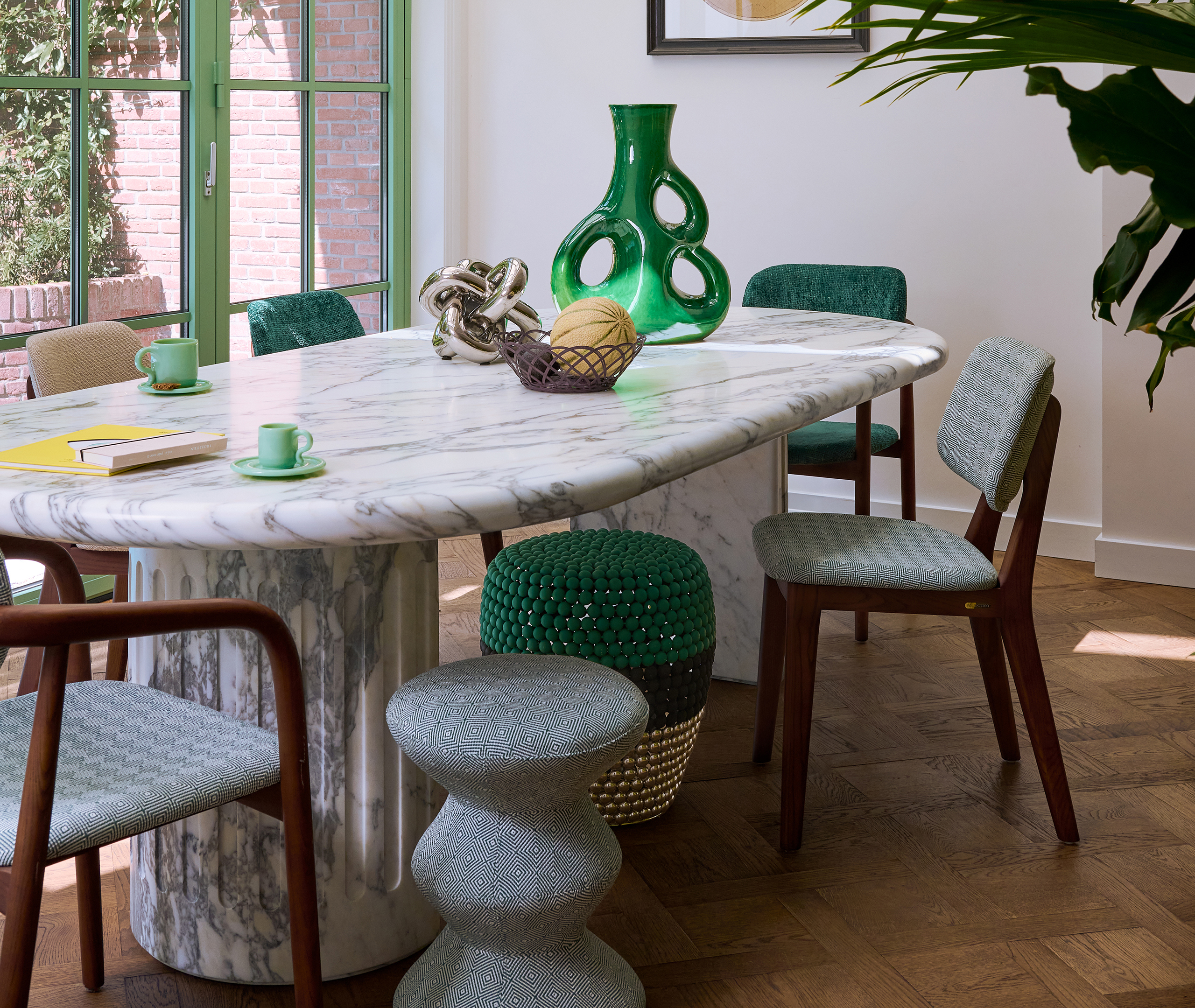 Polspotten Tea And Coffee Light Green Uni In Green