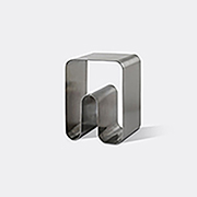 AYTM 'curva' Solid Stool, Silver -  Seating Silver Uni