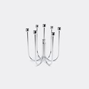 Sambonet 'kyma' Candleholder -  Candlelight And Scents Silver Uni