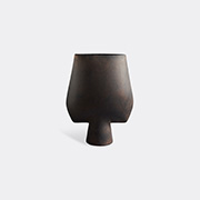 101 Copenhagen 'sphere' Square Vase, Big, Coffee -  Vases Coffee Uni
