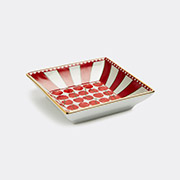 La DoubleJ 'cherries Avorio' Trinket Tray -  Serving And Trays Ivory Uni