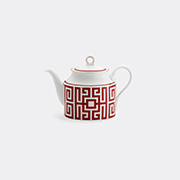 Ginori 1735 'labirinto' Teapot, Red -  Tea And Coffee Red Uni