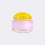 &k Amsterdam 'puffy' Jar, Pink Multicolor -  Tea And Coffee Multicolor Uni