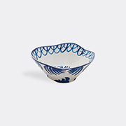 Seletti 'classic On Acid, Pajaro' Salad Bowl -  Tableware Blue Uni