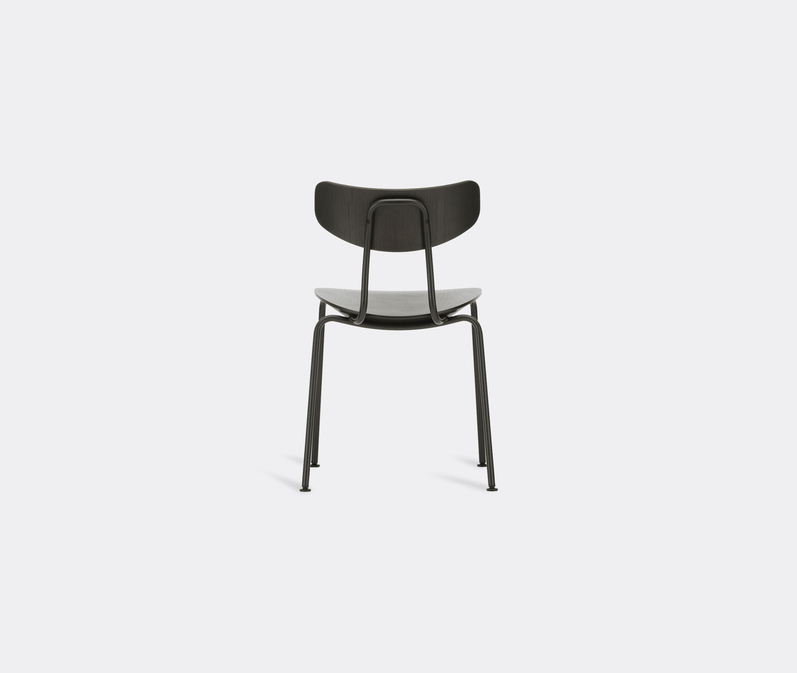 Vitra Seating Dark Oak In Dark Oak, Basic Dark Base, Gli