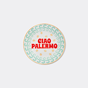 Bitossi Home 'ciao Palermo' Plate, Multicolor And Gold -  Tableware Multicolour Uni