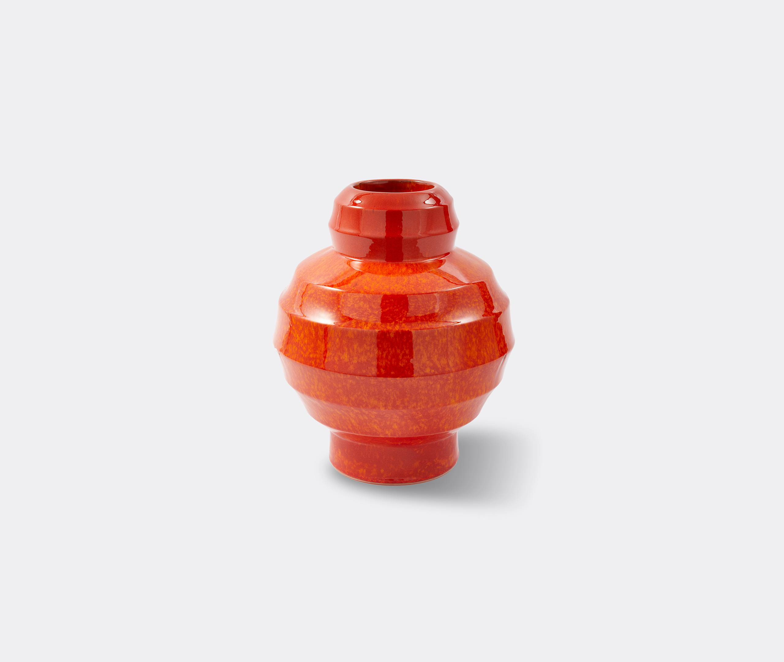 Polspotten Tiered Ceramic Vase In Multi