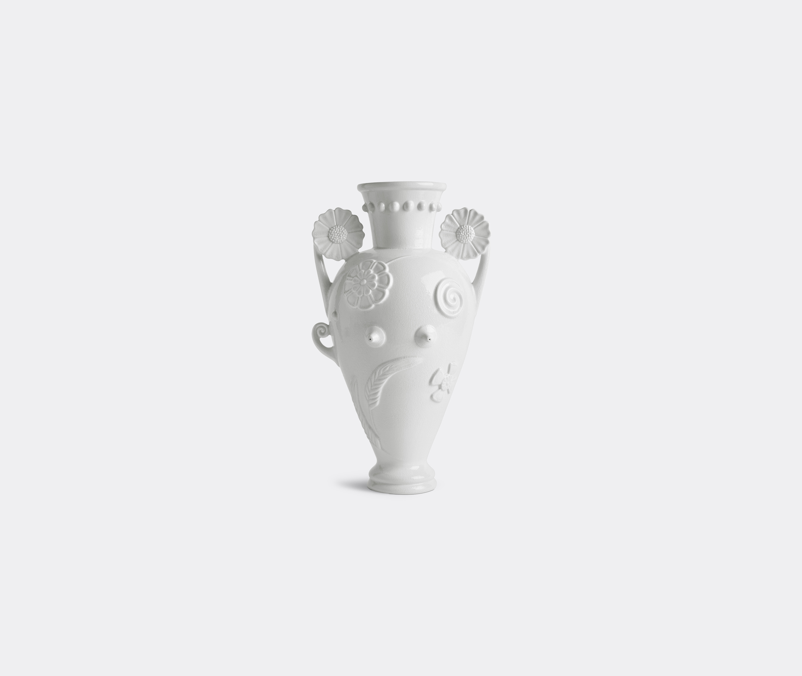 L'objet Vases White Uni In White