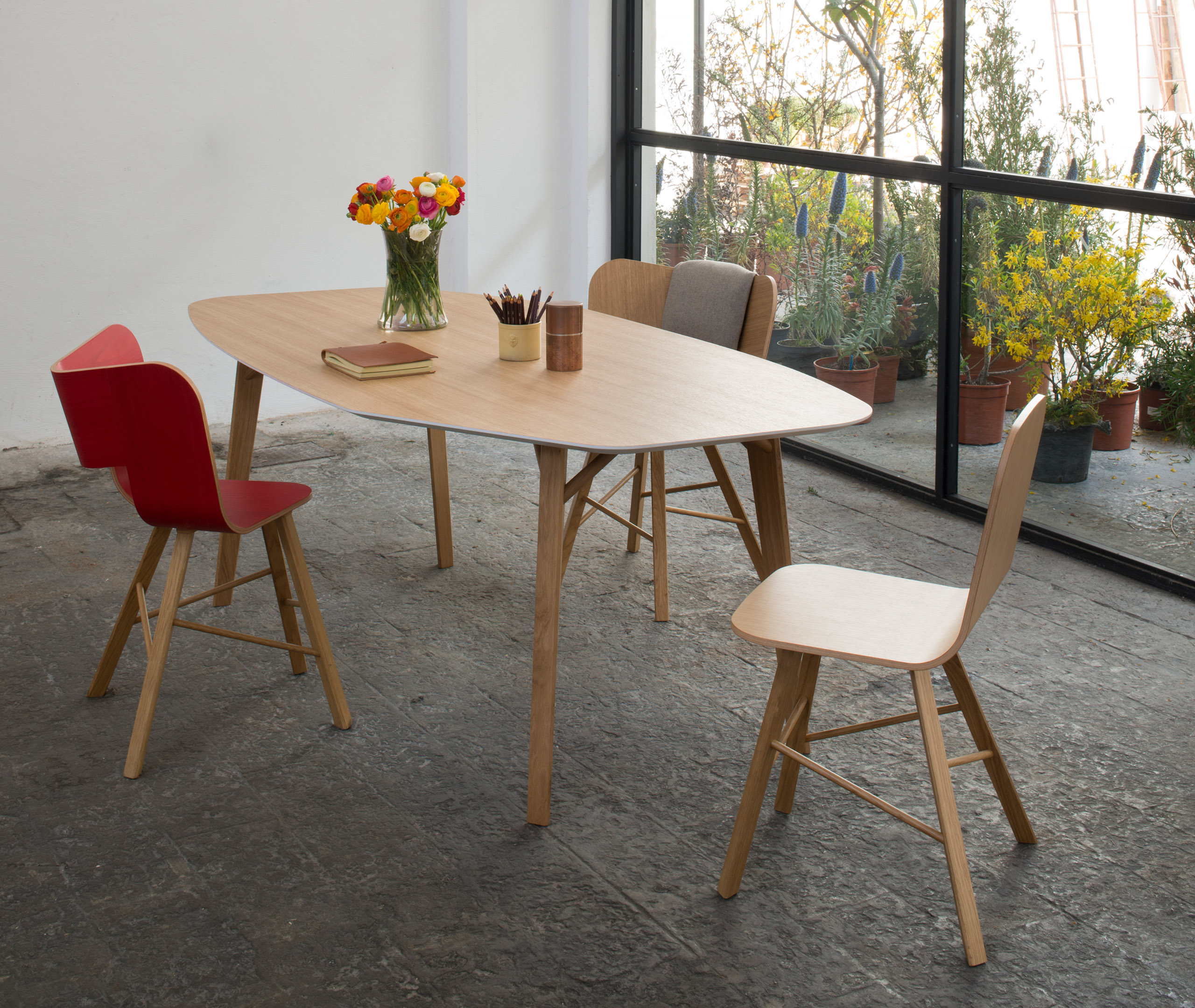 Colé Seating Natural Oak Uni In Natural Oak