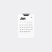 Kal Calendar 2026 -  Stationery Multicolor Uni