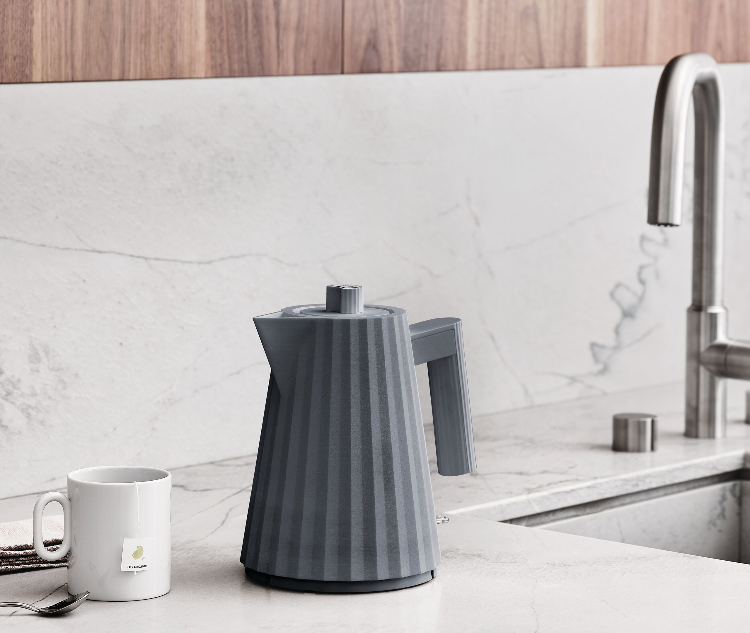 Alessi Kitchen And Tools Grey Uni In Grey