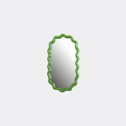 &k Amsterdam 'zigzag' Mirror, Green -  Mirrors And Clocks Green Uni