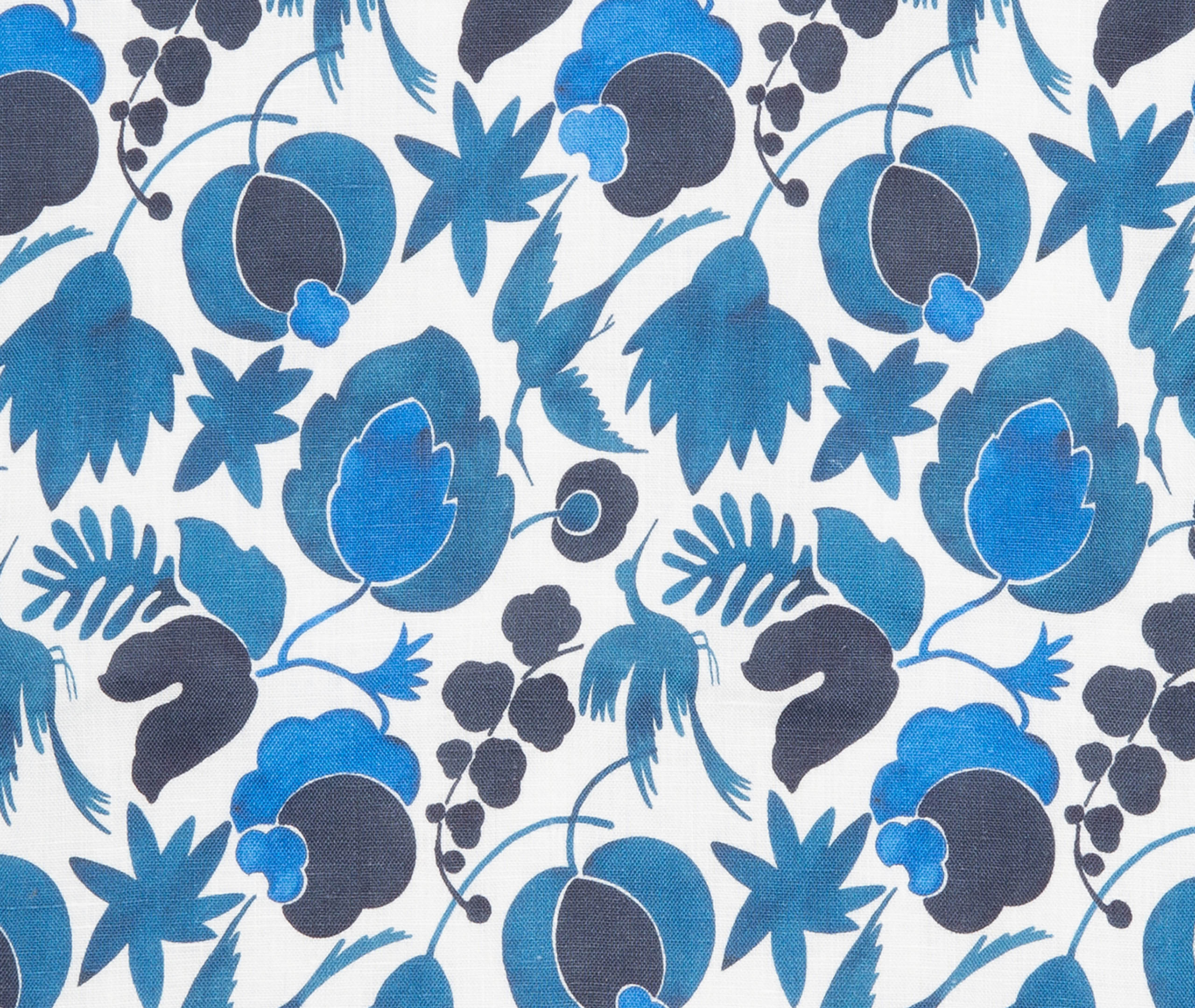 La Doublej Table Linens Blue Uni In Blue