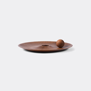 Zanat 'saturn' Bowl, Walnut Oil -  Decorative Objects Ivory Uni