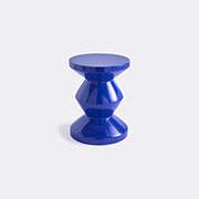 POLSPOTTEN 'zig Zag' Stool, Blue -  Seating Blue Uni