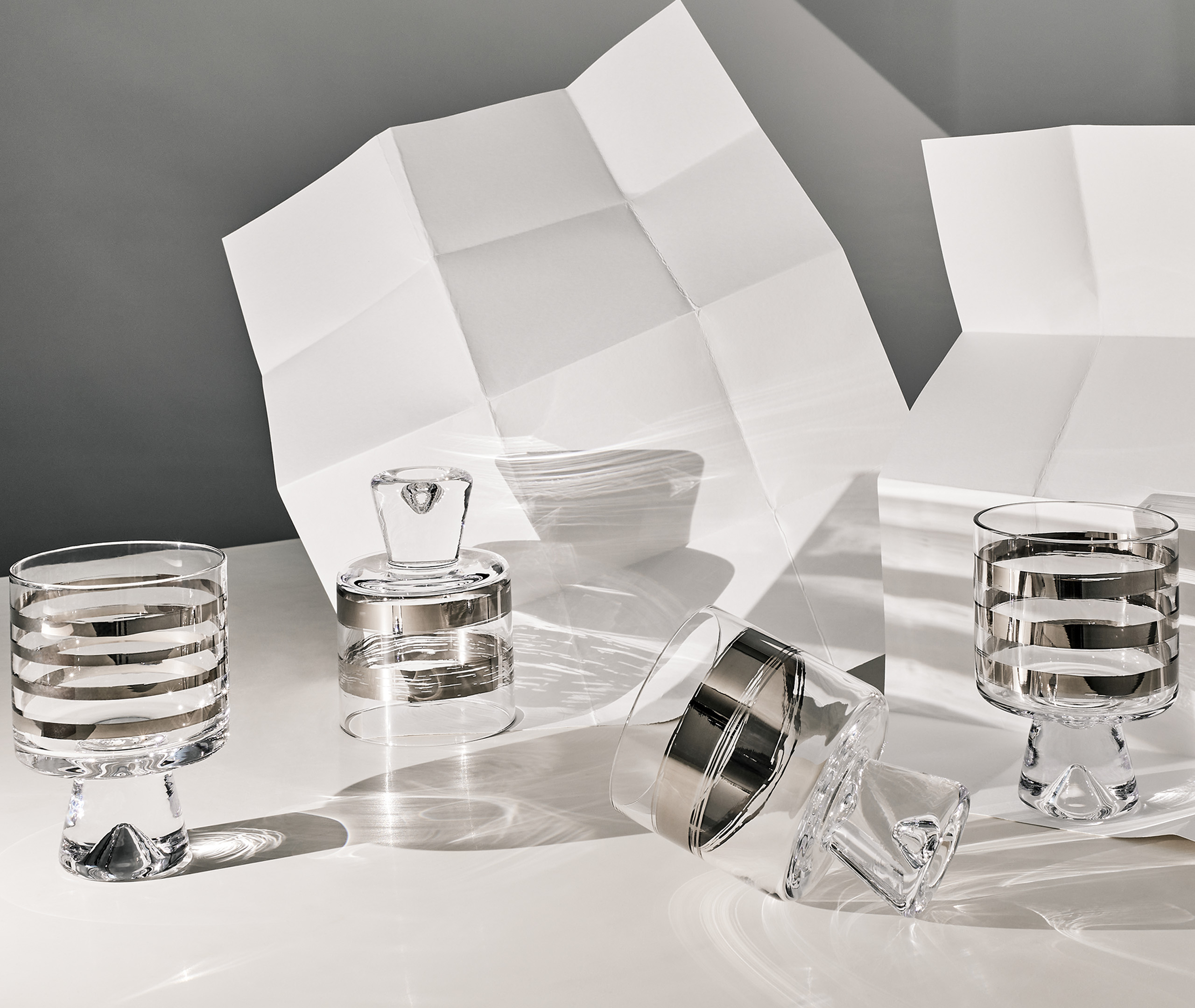 Tom Dixon Glassware Clear Uni In Clear