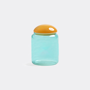 &k Amsterdam 'puffy' Jar, Turquoise Multicolor -  Tea And Coffee Multicolor Uni