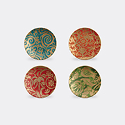 L'Objet 'fortuny' Dessert Plate, Set Of Four -  Tableware Multicolor Uni