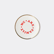 Bitossi Home 'we Are Family' Plate, Set Of Six -  Tableware Multicolor Uni