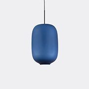 Cappellini 'arya' Hanging Lamp, Large, Blue, Eu Plug -  Lighting Blue Uni