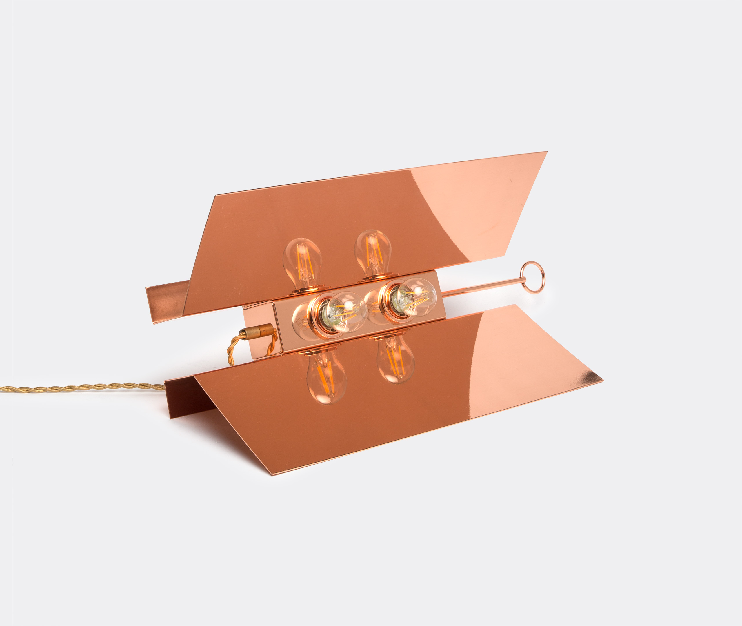 Marta Sala Éditions Lighting Polished Copper Uni In Polished Copper