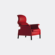 Poltrona Frau 'sanluca' Armchair -  Seating Red Uni